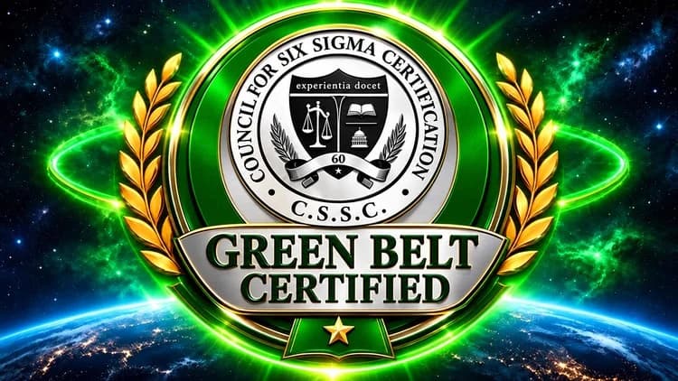 Lean Six Sigma Green Belt — 1500 Certified Exam Questions