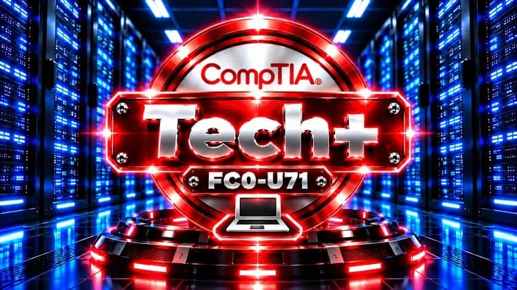 CompTIA Tech+ (FC0-U71): 1500 Certified Exam Questions