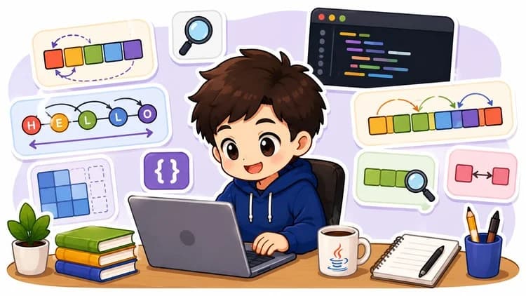 Java DSA: LEETCODE Exercises — Arrays & Strings Mastery